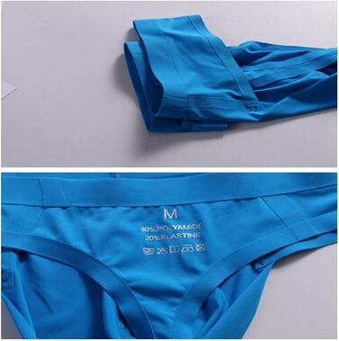 Танга чоловічі ультратонкі з льонової сітки Faringoto, 7 шт.