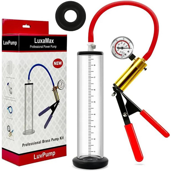 Набір пеніс-помп Kuaecr з 4 розмірів з силіконовим з'єднувачем, ручна вакуумна помпа для чоловіків, збільшення пеніса, покращення ерекції