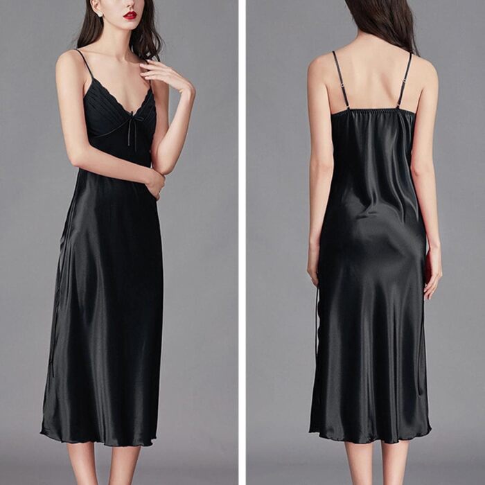 Babydoll для жінок SRZYMJ - мереживний комплект спідньої білизни, нічна сорочка, колір A3-marine, розмір 3XL