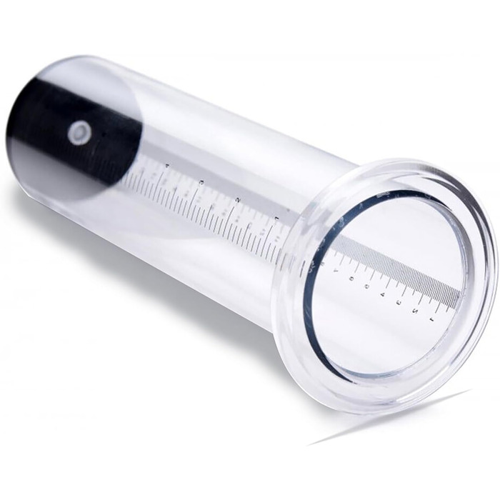 Вакуумний насос для збільшення статевого члена з манометром, аксесуар для чоловіків, преміум-якість, м'який та гнучкий (22.9*4.4 см)