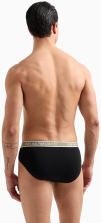 Труси чоловічі Emporio Armani (3 шт. в упаковці) (XXL, чорний)