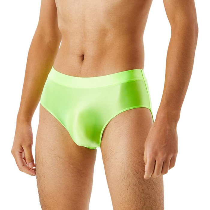 Сексуальні труси Suer Code для чоловіків (нейлон, дихаючі, 6 шт. у наборі) XL, зелені