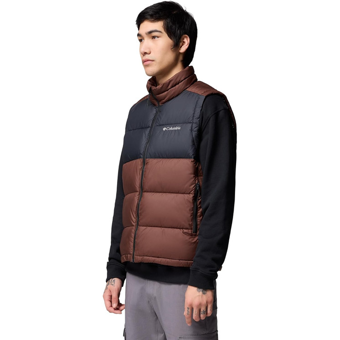 Чоловічий жилет Columbia Pike Lake (XXL, Tobacco/Black) для риболовлі та активного відпочинку