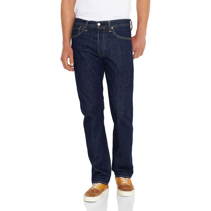 Чоловічі джинси Levi's 501 Original Fit, колір One Wash, розмір 34W / 36L