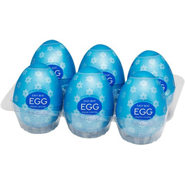 Яєчний масажер Tenga Egg Snow Crystal, білий, універсальний розмір