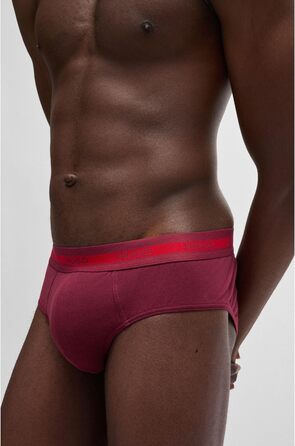 Труси чоловічі HUGO (XXL, 3 шт.) з логотипом Triplet Planet, бавовна, стрейч