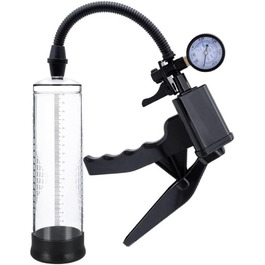 Вакуумна помпа для збільшення пеніса з манометром, сексуальна іграшка для чоловіків