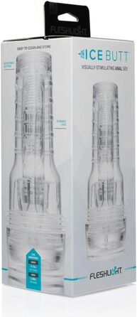 Масажер для ануса Fleshlight Ice Butt Crystal Jack Bottom