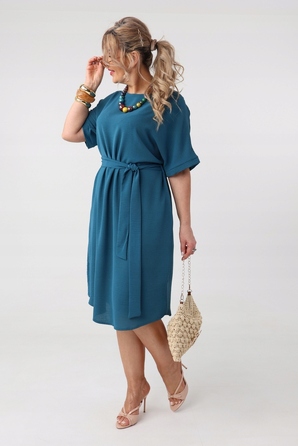 Класична повсякденна сукня міді FEMIMODA, розмір 44