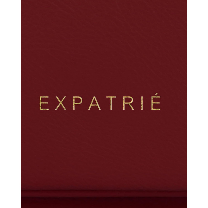 Жіноча сумка-кросбоді Expatrié Juliette 2 в 1: стильний клатч та сумка через плече для вечірок, весіль та повсякденного використання, червона