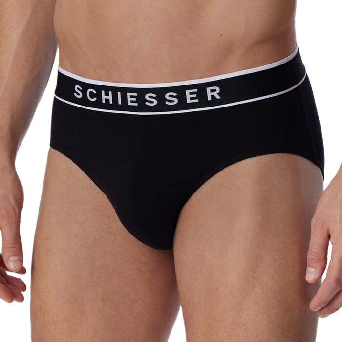 Сліп-труси чоловічі Schiesser L 6 X чорного кольору