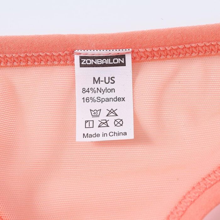 Сліп BIATWOWR для чоловіків: прозорі сексуальні труси (M, помаранчевий)