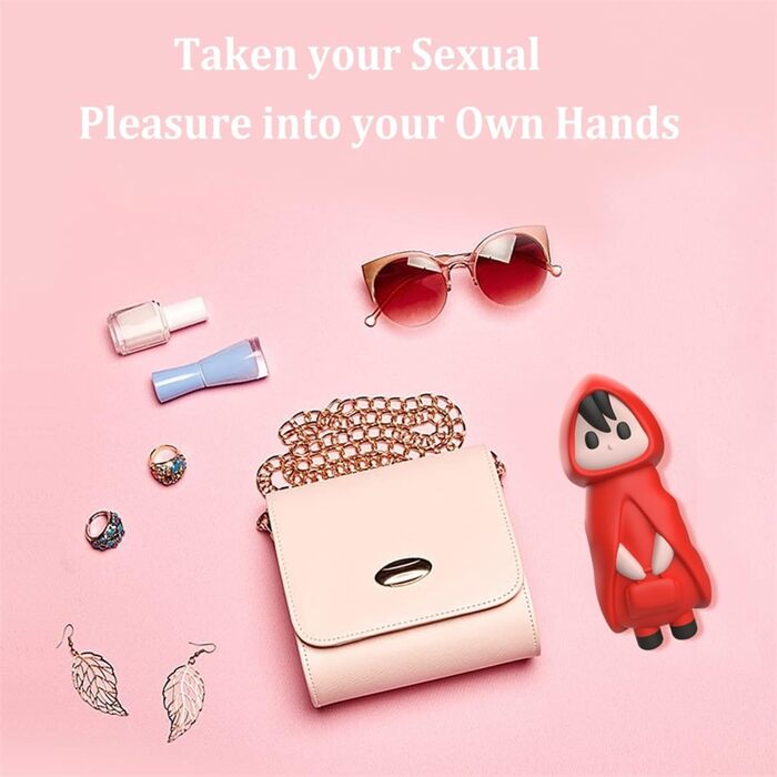 Вібраційний яйце-вібратор для жінок: іграшка для дорослих, форма Червонкапки