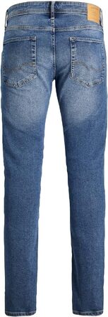 Чоловічі джинси Jack & Jones Ubbo Glenn Slim Fit, синій денім, стрейч (36W / 32L)