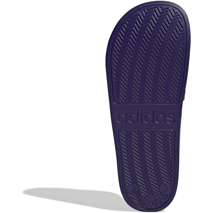 Слишовепці Adidas Adilette Shower Velcro (Collegiate Purple / Team Victory Red / Ftwr White), розмір 50 EU