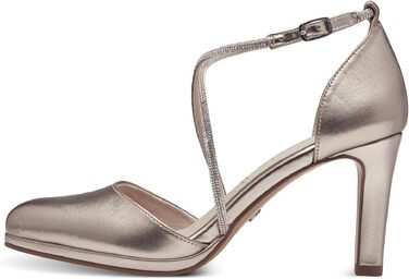 Жіночі туфлі-човники Tamaris Vegan Elegant, металік, розмір 38 EU