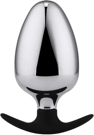 Металевий аналізатор Yerbssk - великий, унісекс, для досвідчених користувачів, аналізатор для анусу, секс-іграшка, срібний