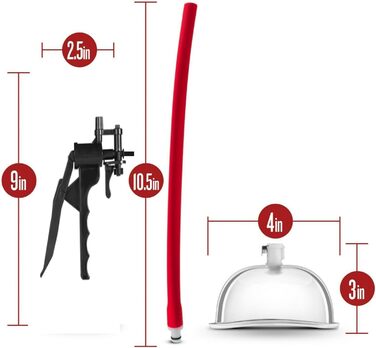 Вагінальна вакуумна помпа HXLXW для дорослих: помпа для стимуляції, SM-іграшка для жінок та пар
