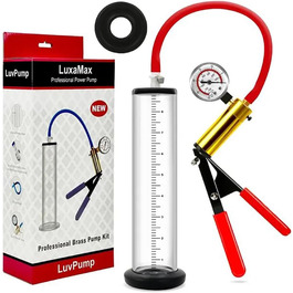 Набір пеніс-помп Kuaecr з 4 розмірів з силіконовим з'єднувачем, ручна вакуумна помпа для чоловіків, збільшення пеніса, покращення ерекції