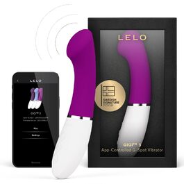 LELO Gigi 3 – Вібратор для жінок з дистанційним керуванням, стимуляція точки G, 8 режимів (Deep Rose)