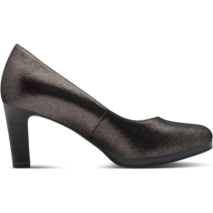Жіночі туфлі-човники Tamaris Vegan Elegant, колір Pewter (сріблястий), розмір 38 EU