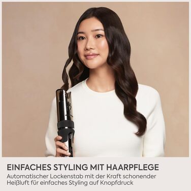 Автоматичний стайлер для завивки волосся BaByliss Curl Secret Lite C1031E, 25 мм, 5 температурних режимів до 210°C, чорний та рожеве золото