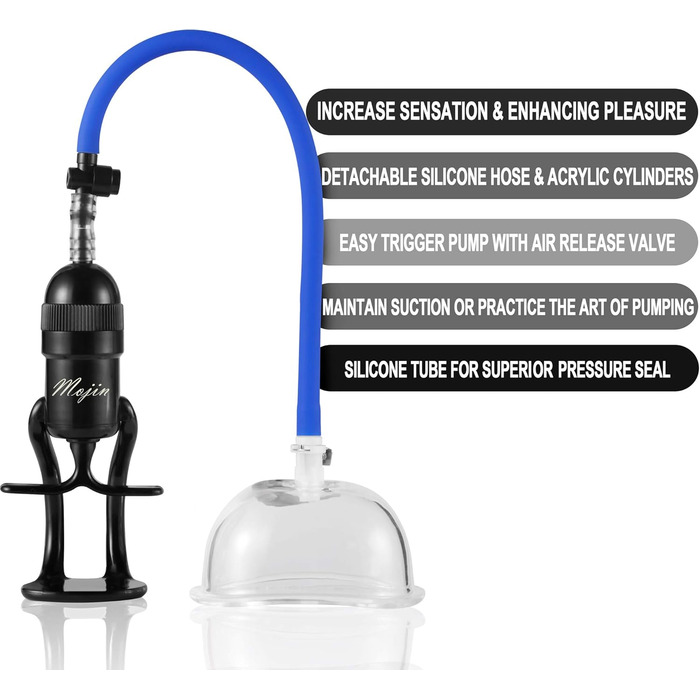 Вакуумна вагінальна насос HXLXW - стимулятор клітора, масажер для жінок, SM іграшки для дорослих