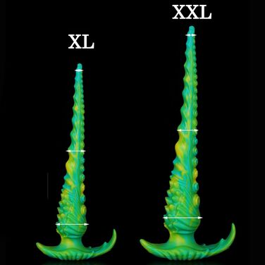 Анальний дилда MACQIU з щупальцями, екстремально велика, для чоловіків та жінок