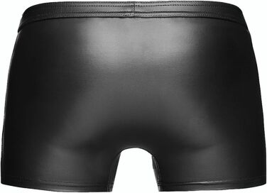 Чоловічі боксер-шорти Noir Handmade Dessous з ефектом вологого блиску, чорні (M=5)