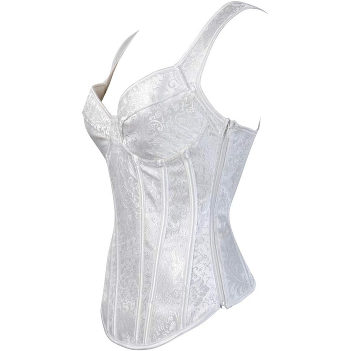 Жіноча нічна сорочка/корсет у стилі стимпанк, готичний топ з PU шкіри, готичний корсет з шнурівкою та блискавкою, розмір XL