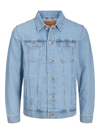 Чоловіча джинсова куртка JACK & JONES, синя (розмір M)