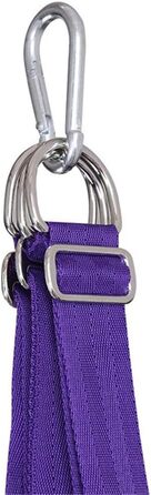 Шоукель OnundOn з рамою зі сталі та поворотним з'єднанням: зручна колиска для пар, до 150 кг (блакитна)