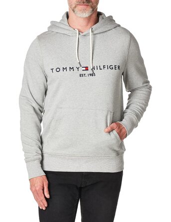 Чоловічі шорти Tommy Hilfiger Mw0mw11599 Sky Captain, світло-сірий меланж, розмір S