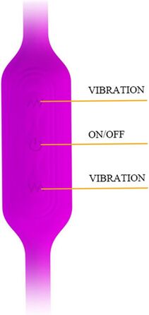 Вібраційний яйцеподібний масажер для жінок з 12 режимами вібрації - двійний мотор, стимулятор клітора, тихий та потужний