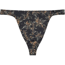 Танга чоловічі HOM Iraty XL, нерегулярні смуги з квітковим камуфляжем