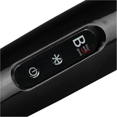 Вібратор для жінок BuyAndFeelGood з 20 рівнями інтенсивності - секс-іграшка для жінок та пар, масажер, Magic Wand, чорний, з сумкою