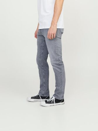Чоловічі джинси Loose Fit JACK & JONES Jjimike Jjoriginal Am 815 Noos, сірий денім (31W / 30L)