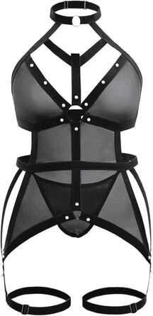 ЕVELUST Комплект нижньої білизни для жінок 4XL чорного кольору