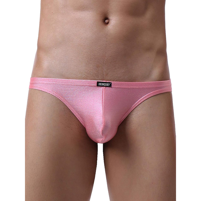 Сліпери iKingsky для чоловіків з великим кишеньовим відсіком, сексуальні труси, обтислі труси для чоловіків XL, 6 штук