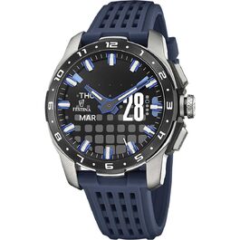 Чоловічий наручний годинник Festina F23305-3 зі сталевим браслетом