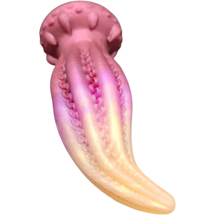 Jixaxe Октопус-вібратор з 10 щупальцями, анальний дildo з реалістичного силікону, для чоловіків та жінок