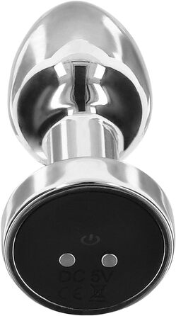 Вібруючий металевий анальний пробка Toyjoy S