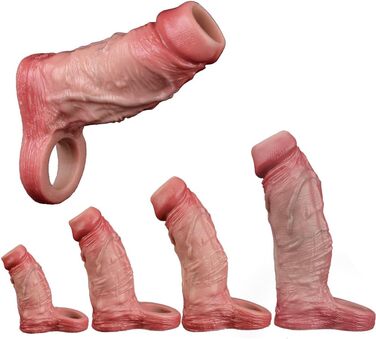 Секс-іграшка для чоловіків Jomyu: реалістична силіконова маска для пеніса з деталізованою структурою та різними розмірами