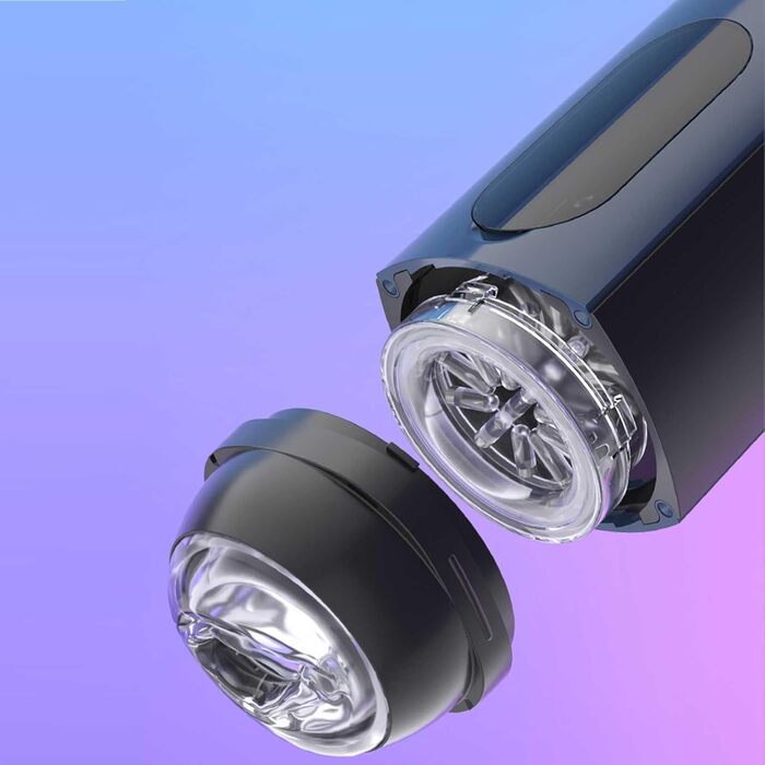 Електричний мастурбатор для чоловіків з Bluetooth, 10 обертів, телескопічна частота, портативний сексуальний масажер