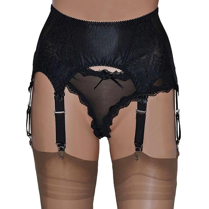 Ремінь-стрічка з мережива та сітки, чорний або білий, розміри 36-46, преміум-якість