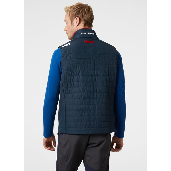 Чоловічий утеплений жилет Helly Hansen Crew Insulator Vest 2.0, темно-синій, розмір S