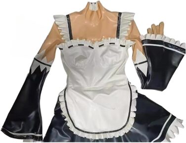 Костюм з латексу DDINGHOONQPODFR для косплею: жіночий/чоловічий, латексний боді, розмір на замовлення, Lolita, 3XL