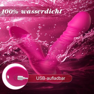 Вібраційний дildo на сидіння для жінок з функцією удару та тертя, секс-іграшка для жінок та пар, дildo-накладка G-point з пультом дистанційного керування, BDSM-масажер