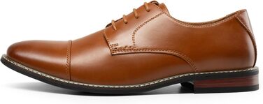 Чоловічі класичні туфлі Derby Bruno Marc для костюмів, коричневі, розмір 43 EU