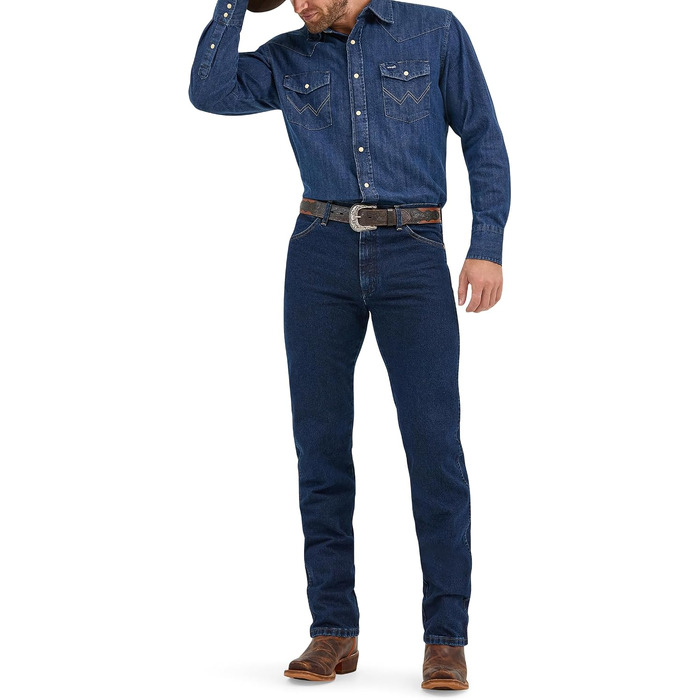 Чоловічі джинси Wrangler Original Regular Bootcut Fit 13Mwz, Stonewashed (31W / 30L)